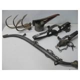 Game/Animal Traps & Vtg Horse Hame
