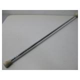 1950s Silver Tone Metal Drum Major Baton 30'