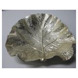 Vtg Virginia Metal Crafters Leaf Bowl 3513