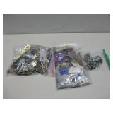 Three Bags Of Assorted Jewelry Watches See