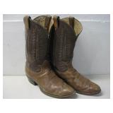 Vtg Tony Lama Cowboy Boots Size 12B See