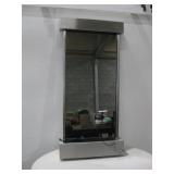 Chrome Framed Mirrored Fountain See Info