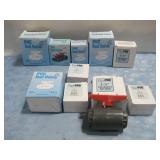 NIP Assorted PVC Ball Valves