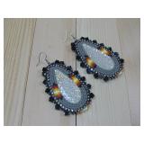 Handmade Native American Style Bead Earrings