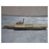 Sanis Air Carrier Naval Ship Clock 1.5' Tall See