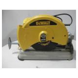 Dewalt D2871514' Chop Saw Powers On
