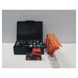 Hot Wheels Car Carrier W/Various Cars & Trucks See