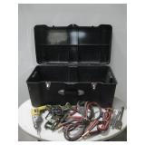 Contico Plastic Tote W/Jump Start Cables See