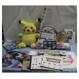 Assorted Pokemon Trading Cards Plush Toy & More