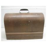 Vtg Sewing Machine In Wood Case See Info