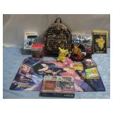 Various Pokemon Items Backpack Trading Cards See