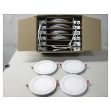 NIOB Globe 12 Pack LED Canless Recessed Lights