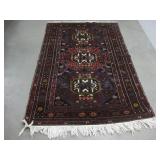 Hand Knotted Afganistan Area Rug 48' x 64'