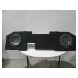Rockford Fosgate Double Speaker Box Untested
