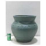 Painted Terra Cotta Planter Pot 15.5' x 16.5'