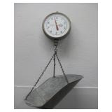 Vtg Produce Hang Scale Chantillon 20Lb Cap. See