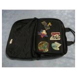Case W/Multiple Baseball Pins