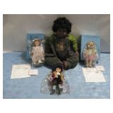 4 Collectible Dolls Madame Alexander & More