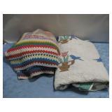 Quilt & Afghan Blankets Largest 86' x 74'