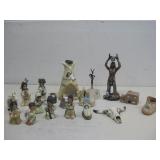 Various Ceramic Native Figurines