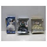 NIP Three Collector Barbies 99' Swan Ballerina See