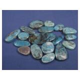 Kingman Turquoise Cabochons 192.8 Carats