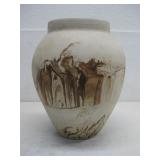 Large Nemadji Pottery Vase 7' x 14'  See Info