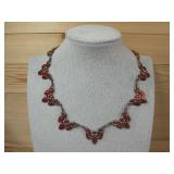 Vtg Matisse Copper Necklace