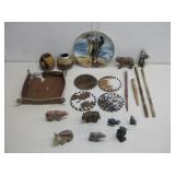 Prayer To Great Spirit Plate & N/A Style Items See