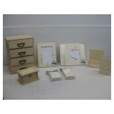 Wood Drawer 11' Tall & Craft Supplies