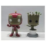 Groot & Ironman Large Action Figures 16'