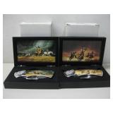 NIP Two War Party On The Move Pocket Knives