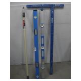 Two 4' Levels 4' Square & Sherlok Pole