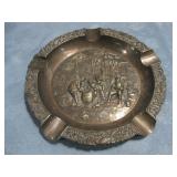 Vtg Metal 8' Ash Tray