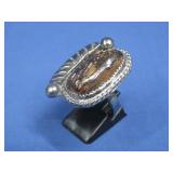 S.S. SW Hallmarked Koroit Australian Opal Ring See