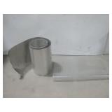 Partial Roll Of 20' Tin W/Office Chair See