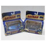 Two NIB 2004 Corgi DC Comics Batman Diecast Cars