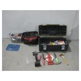 Stanley Toolbox W/Various Tools Carpet Kicker See