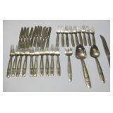 Vtg Assorted Brass Mis Matched  Thai Flatware