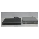 Sanyo VCR Player & SONY RDR-GX257 DVD See