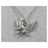 VTG SW Sterling Silver Pendant/Necklace Hallmarked