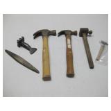 Vtg Hammers & Tools W/NIP Razor