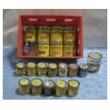 Crate W/Assorted Stains See Info
