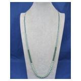 Banana Republic Graduated Faceted Stone Necklace
