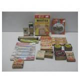 Vtg Household Items Detergent Ball Lids & More