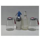 Vintage Soda Siphon & Syrup Dispensers See Info