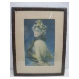1910 ' My Moonbeam' Framed Print Signed See Info