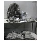 Various US Army Camoflauge Clothing, Hats, Etc.