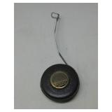 Vtg Sheffield Metal Measuring Tape Made in England