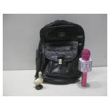 Pioneer Express Quilted Backpack Vtg Cast Iron See